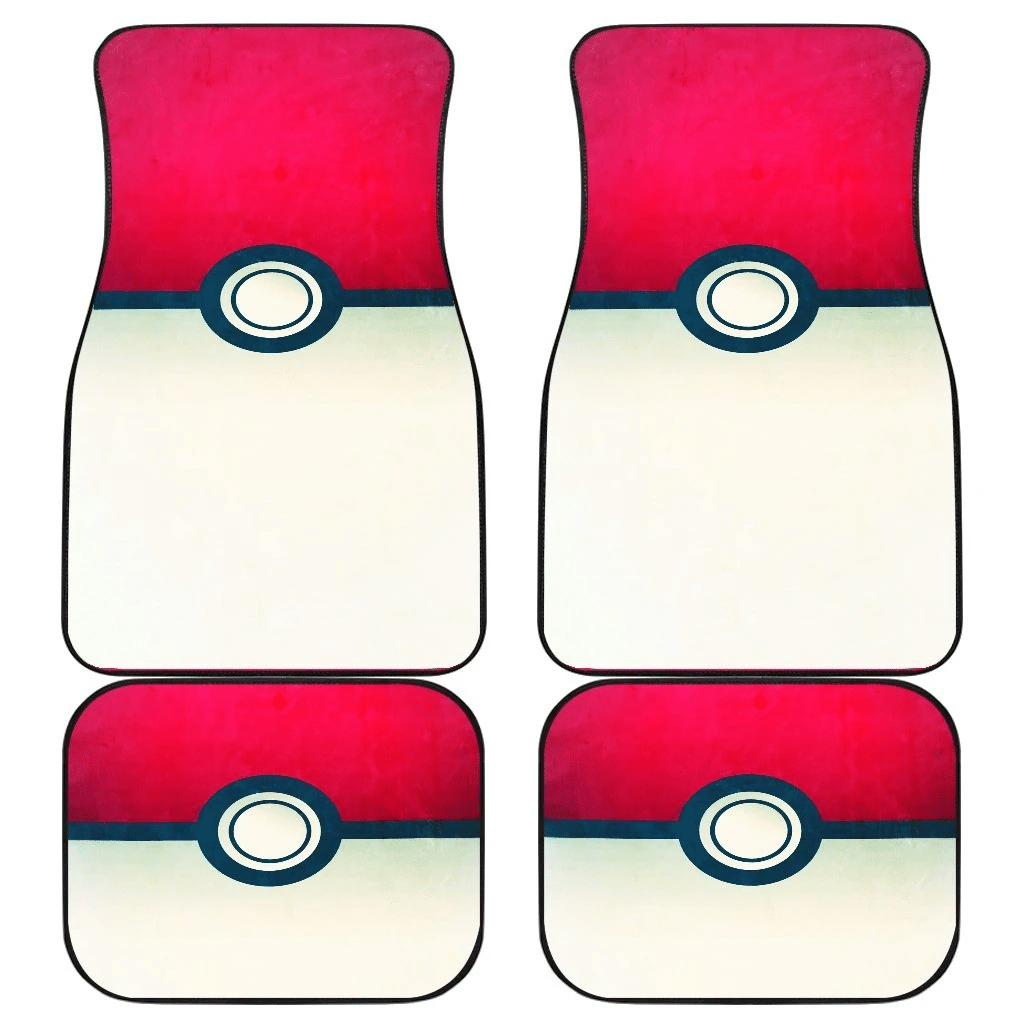Pokemon Ball Custom Car Floor Mats 191030 Pokemon Ball Custom Car Floor Mats 191030