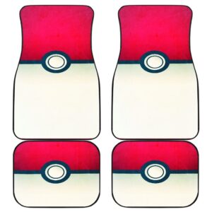 Pokemon Ball Custom Car Floor Mats