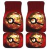Pokemon Ball Front And Back Car Mats