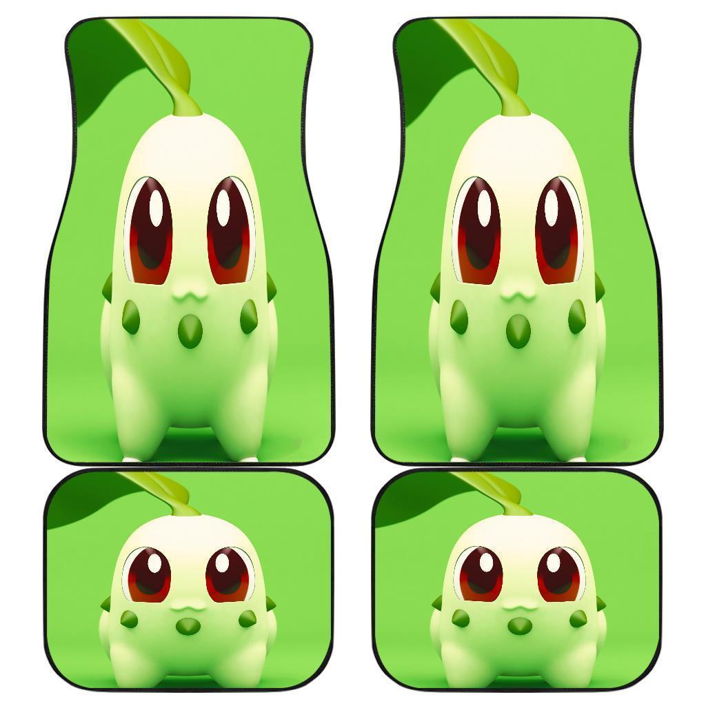 Pokemon Chikorita Cute Plants Car Floor Mats Pokemon Chikorita Cute Plants Car Floor Mats