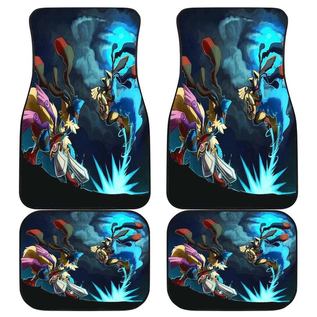 Pokemon Fighting Battle Car Floor Mats 191030 Pokemon Fighting Battle Car Floor Mats 191030