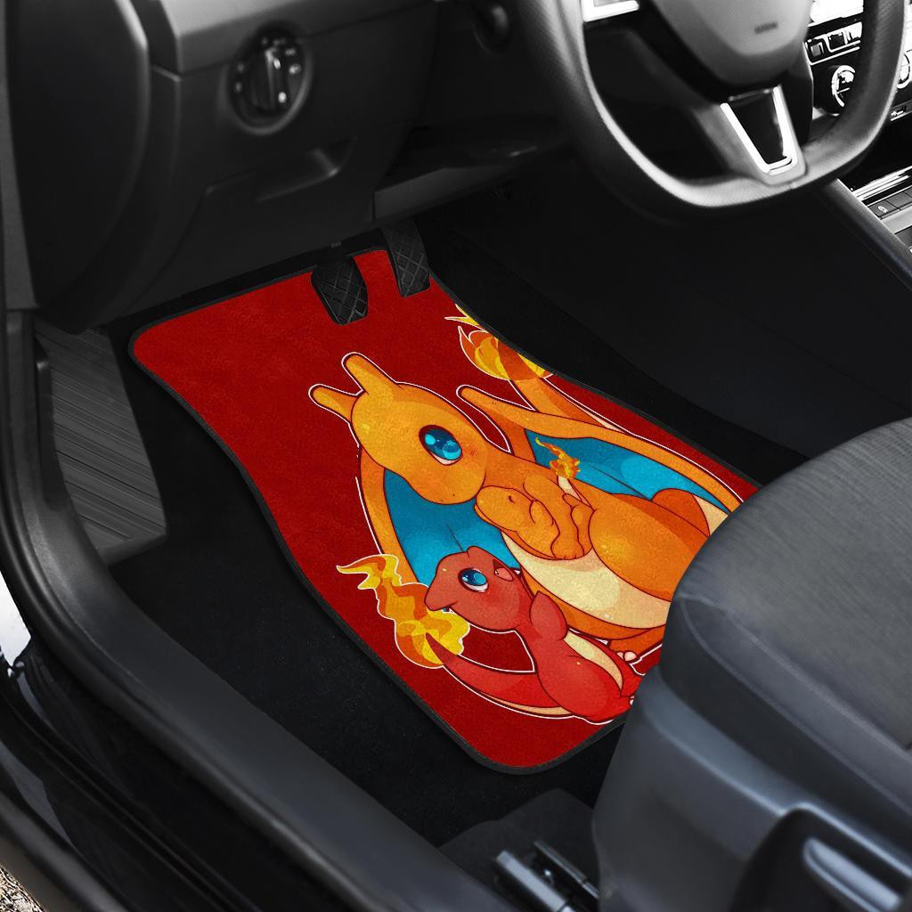 Pokemon-Fire-Dragons-Family-in-Red-theme-Car-Floor-Mats-191030-1