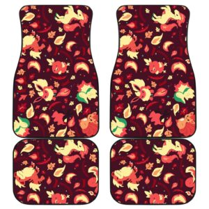 Pokemon Fire Front And Back Car Mats