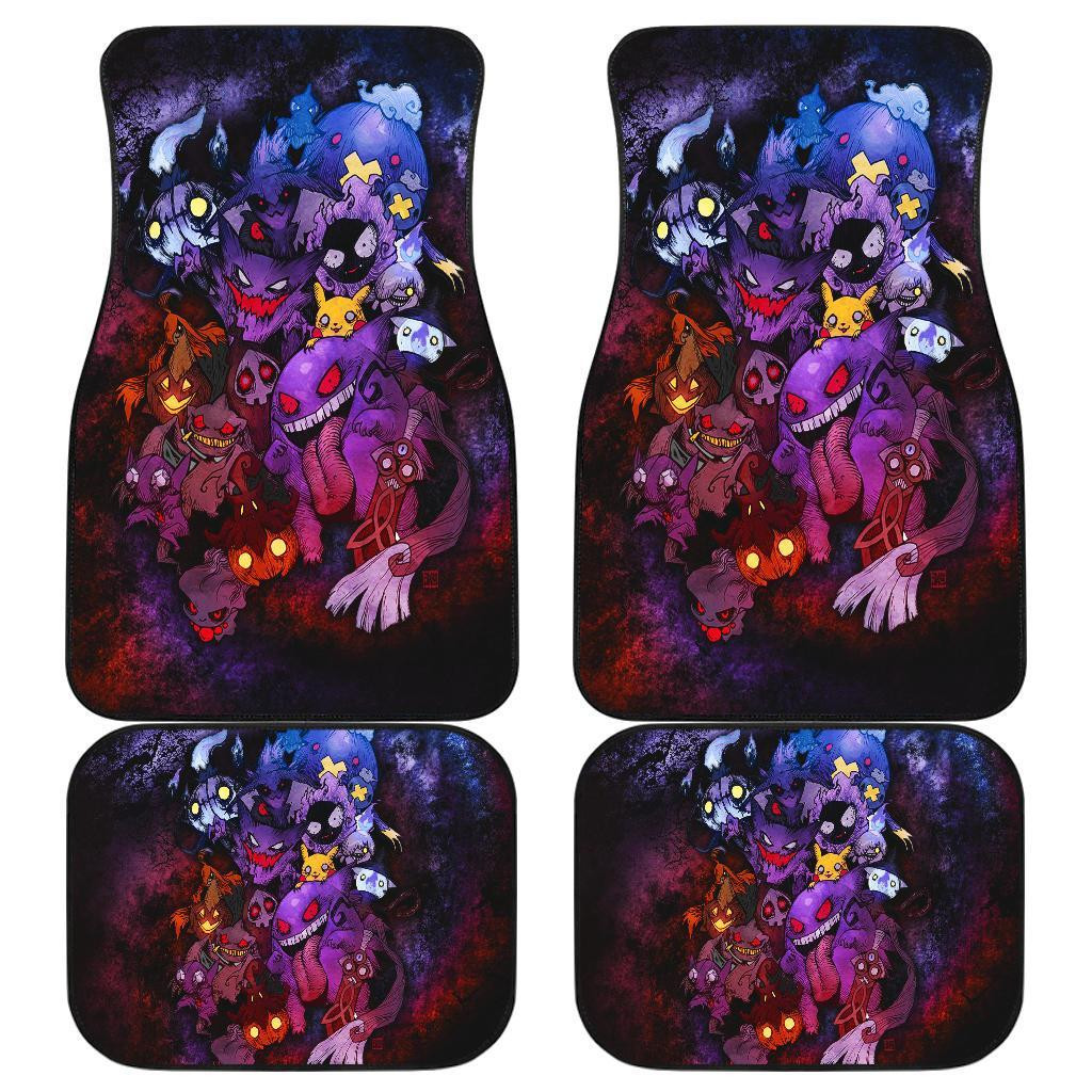 Pokemon Ghost Art Custom Car Floor Mats 191030 Pokemon Ghost Art Custom Car Floor Mats 191030