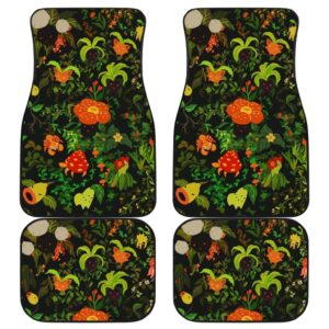 Pokemon Grass 3d Custom Car Floor Mats