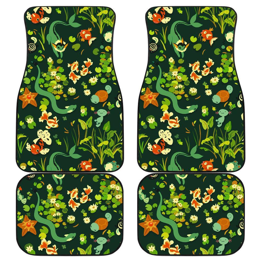 Pokemon Grass Custom Clean Car Floor Mats 191030 Pokemon Grass Custom Clean Car Floor Mats 191030