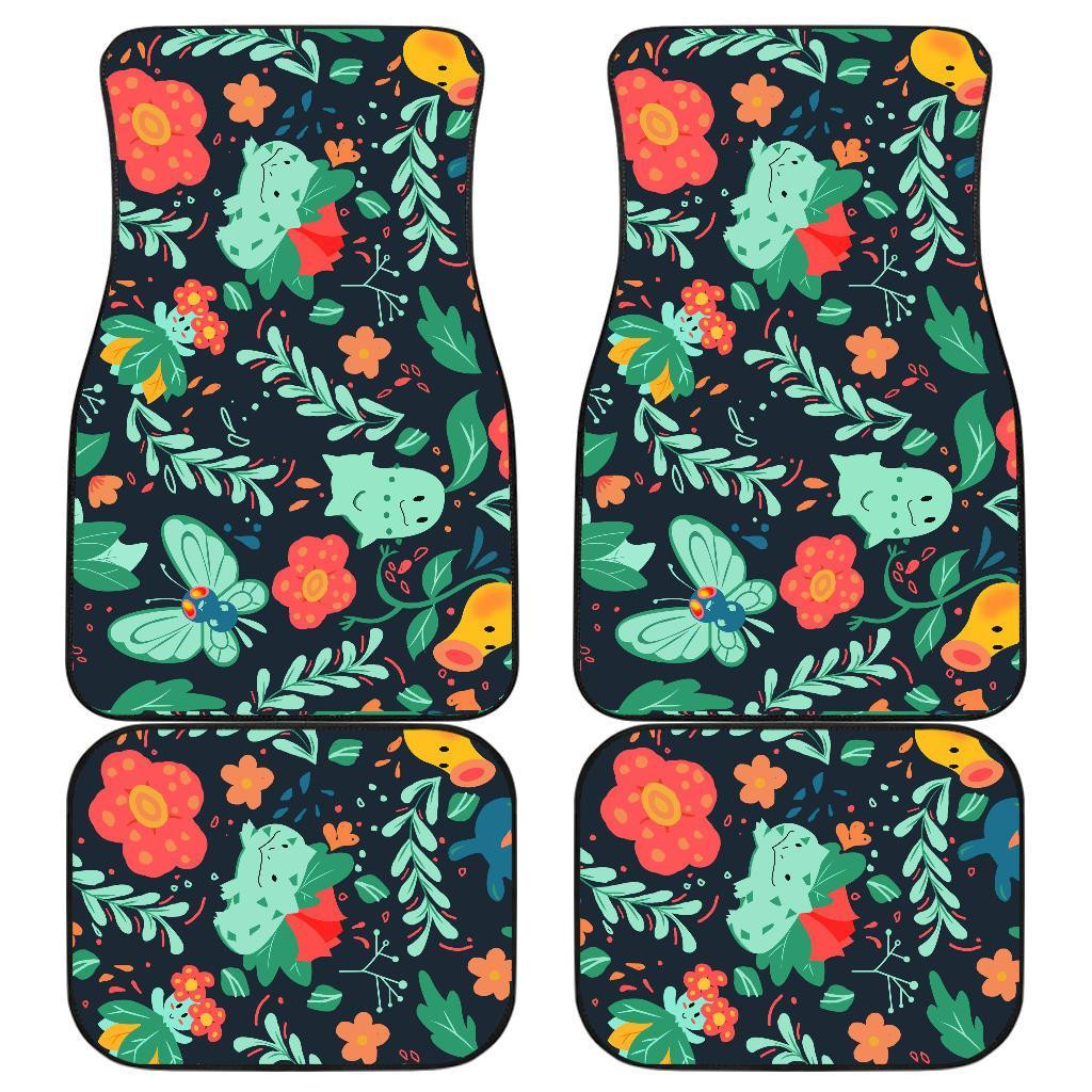 Pokemon Grass Cute Symbols Car Floor Mats 191030 Pokemon Grass Cute Symbols Car Floor Mats 191030