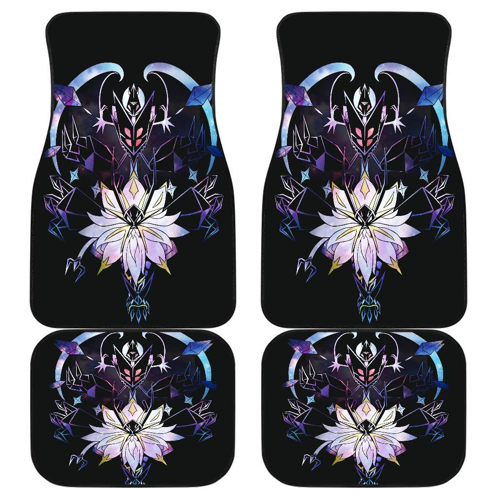 Pokemon Moon And Sun in Black theme Car Floor Mats 191030 Pokemon Moon And Sun in Black theme Car Floor Mats 191030