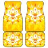 Pokemon Moon Sun Yellow Theme Car Floor Mats
