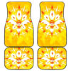 Pokemon Moon Sun Yellow theme Car Floor Mats 191030