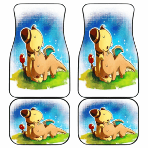 Pokemon Sleeping so Cute Car Floor Mats 191030