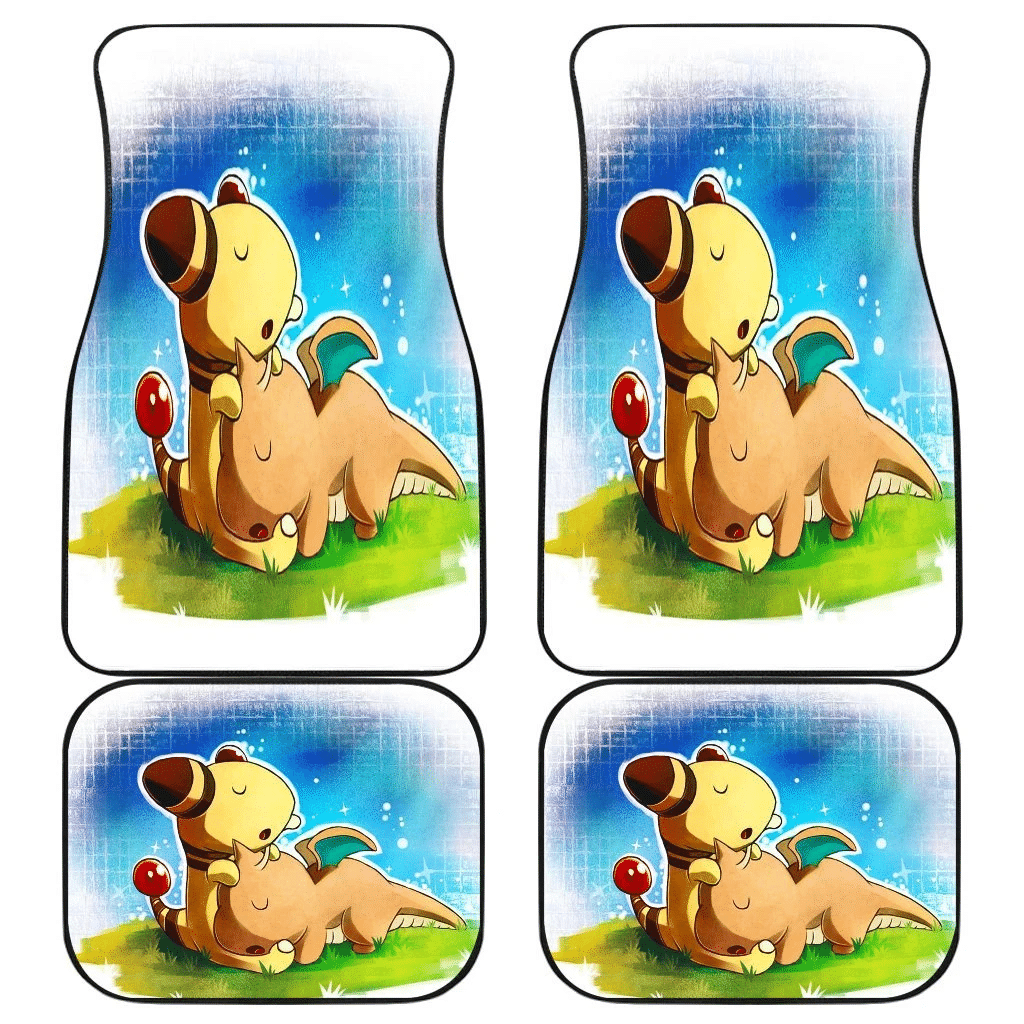 Pokemon Sleeping so Cute Car Floor Mats 191030 Pokemon Sleeping so Cute Car Floor Mats 191030