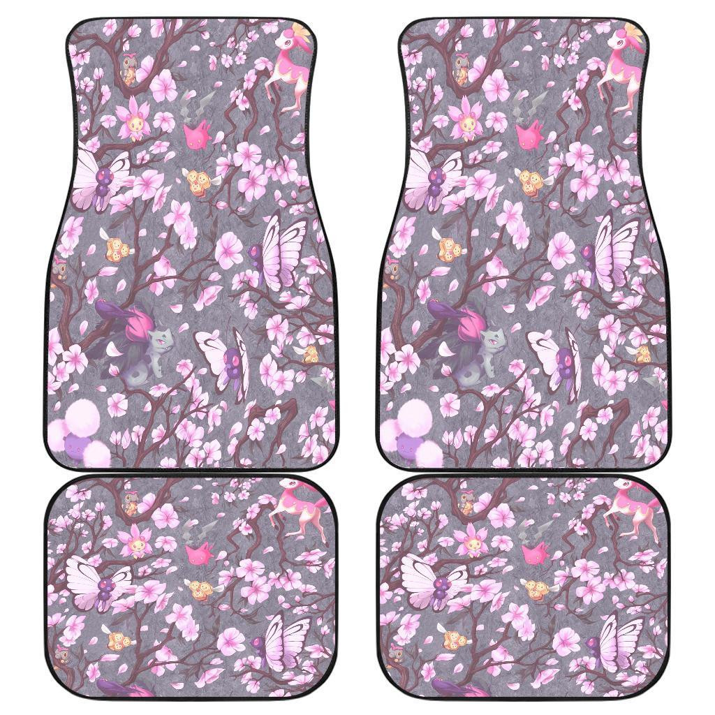 Pokemon Spring so Beauty Car Floor Mats 191030 Pokemon Spring so Beauty Car Floor Mats 191030
