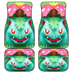 Pokemon Venusaur Face Car Floor Mats 191030