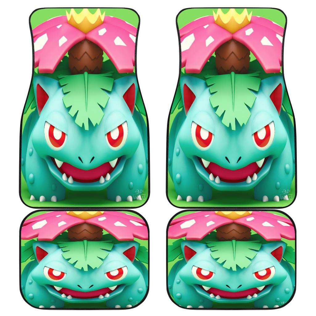 Pokemon Venusaur Face Car Floor Mats 191030 Pokemon Venusaur Face Car Floor Mats 191030