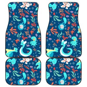 Pokemon Water Front And Back Car Mats