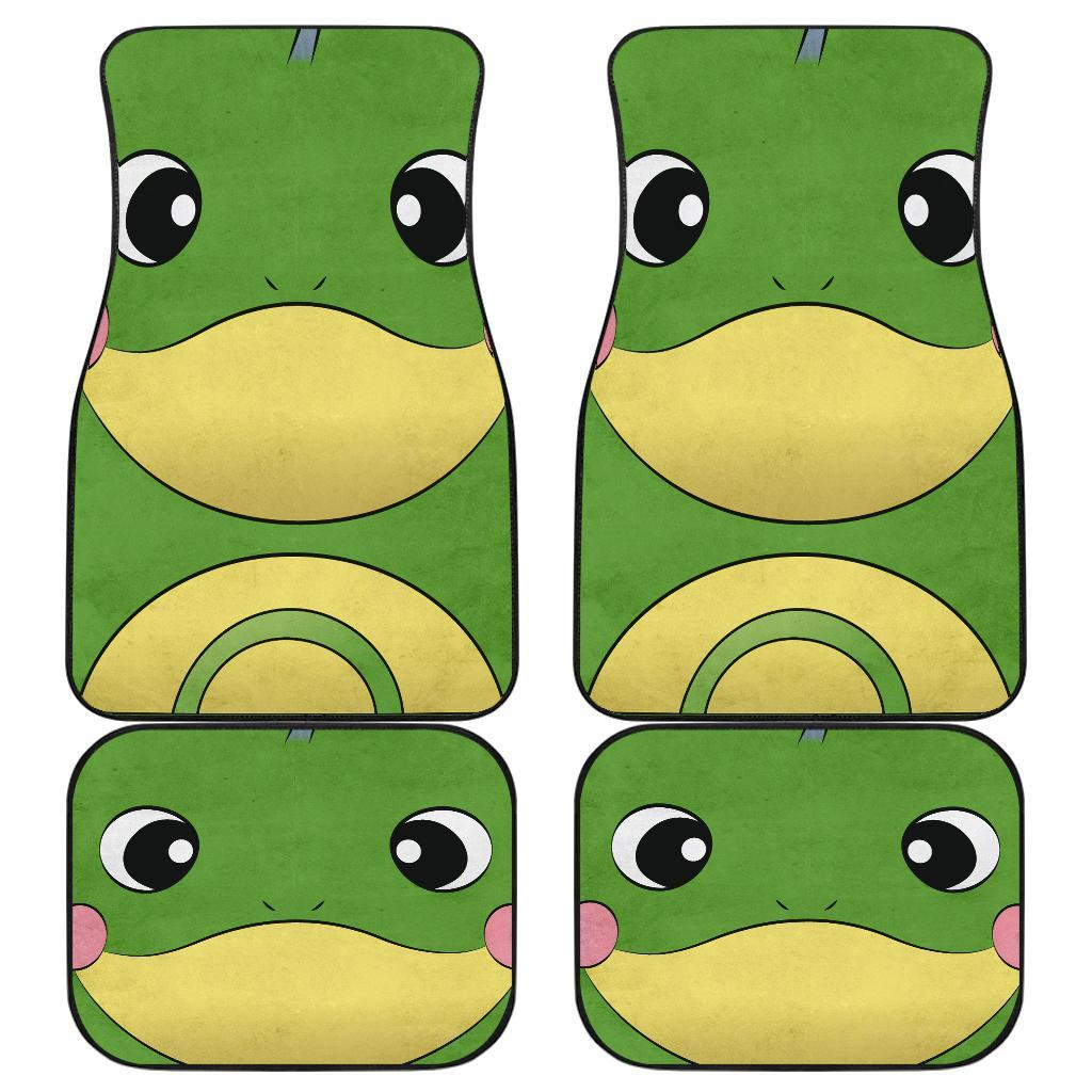 Politoed Pokemon Fat Face Car Floor Mats 191030 Politoed Pokemon Fat Face Car Floor Mats 191030