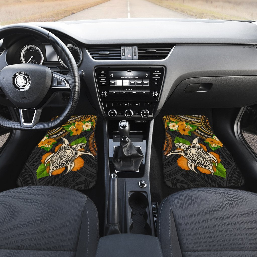 Polynesian-Turtle-Car-Floor-Mats-Custom-Hibiscus-Flower-Car-Accessories-2