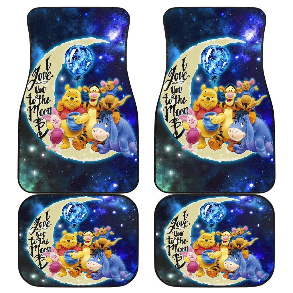 Pooh And Friends Car Floor Mats Disney Cartoon Fan Gift H041420 Pooh And Friends Car Floor Mats Disney Cartoon Fan Gift H041420