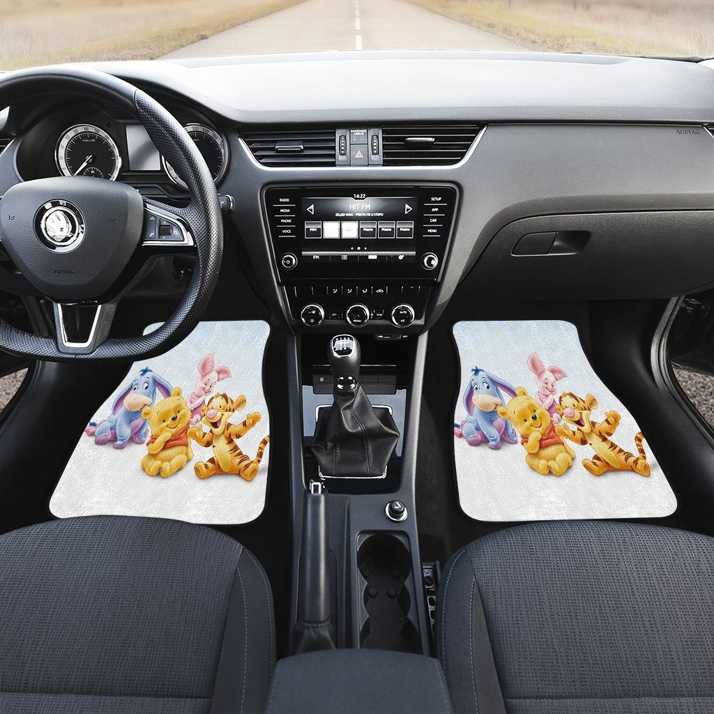 Pooh-And-Friends-Funny-Friendship-in-White-theme-Car-Floor-Mats-191030-2