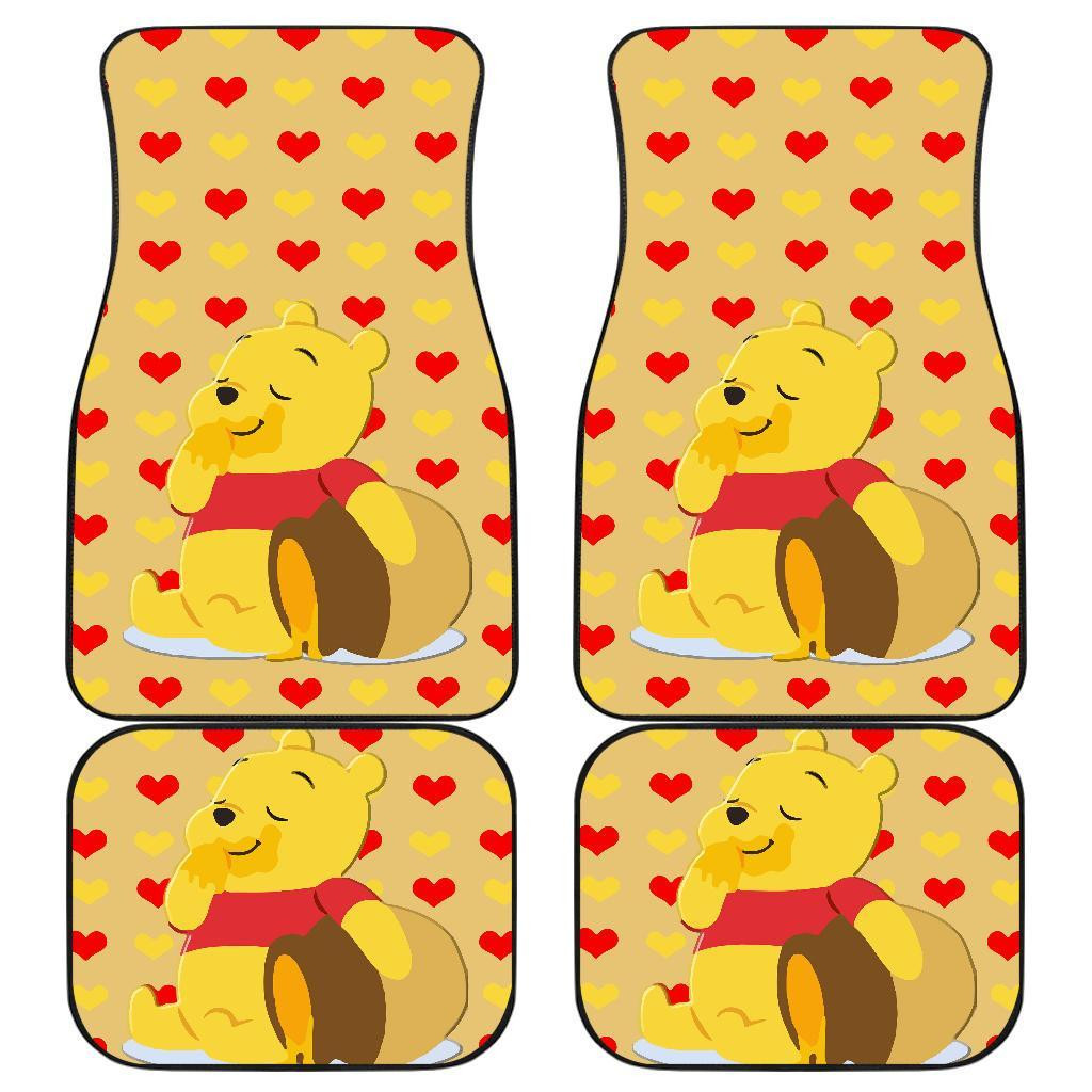 Pooh Eating Honey Car Floor Mats 191030 Pooh Eating Honey Car Floor Mats 191030
