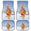 Pooh Friends Front And Back Car Mats