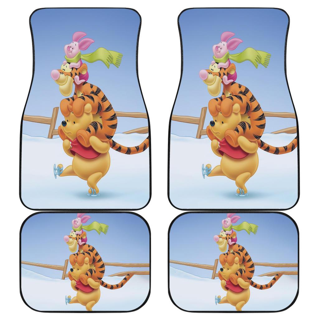 Pooh Friends Front And Back Car Mats Pooh Friends Front And Back Car Mats