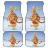 Pooh Friends Playing in Winter Car Floor Mats 191030