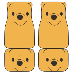 Pooh Front And Back Car Mats 2