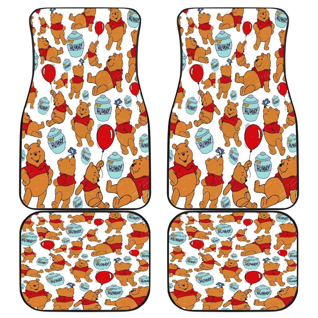 Pooh Front And Back Car Mats 6 Pooh Front And Back Car Mats 6