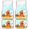 Pooh Front And Back Car Mats 8