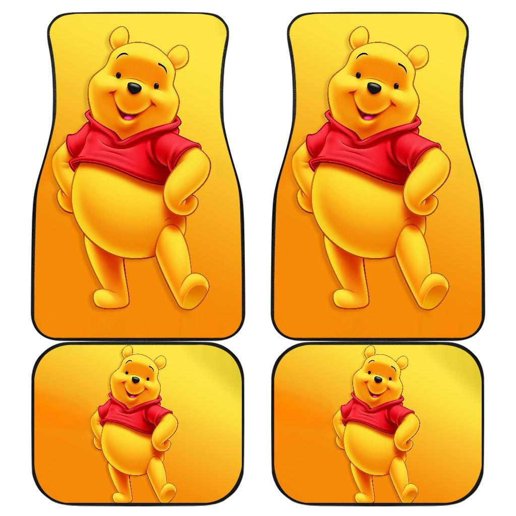 Pooh Model in Yellow theme Car Floor Mats 191030 Pooh Model in Yellow theme Car Floor Mats 191030