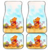 Pooh in Woods Eating Honey Car Floor Mats 191030