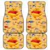 Pooh with Colorful Symbols Car Floor Mats 191030