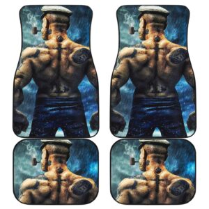Popeye Front And Back Car Mats