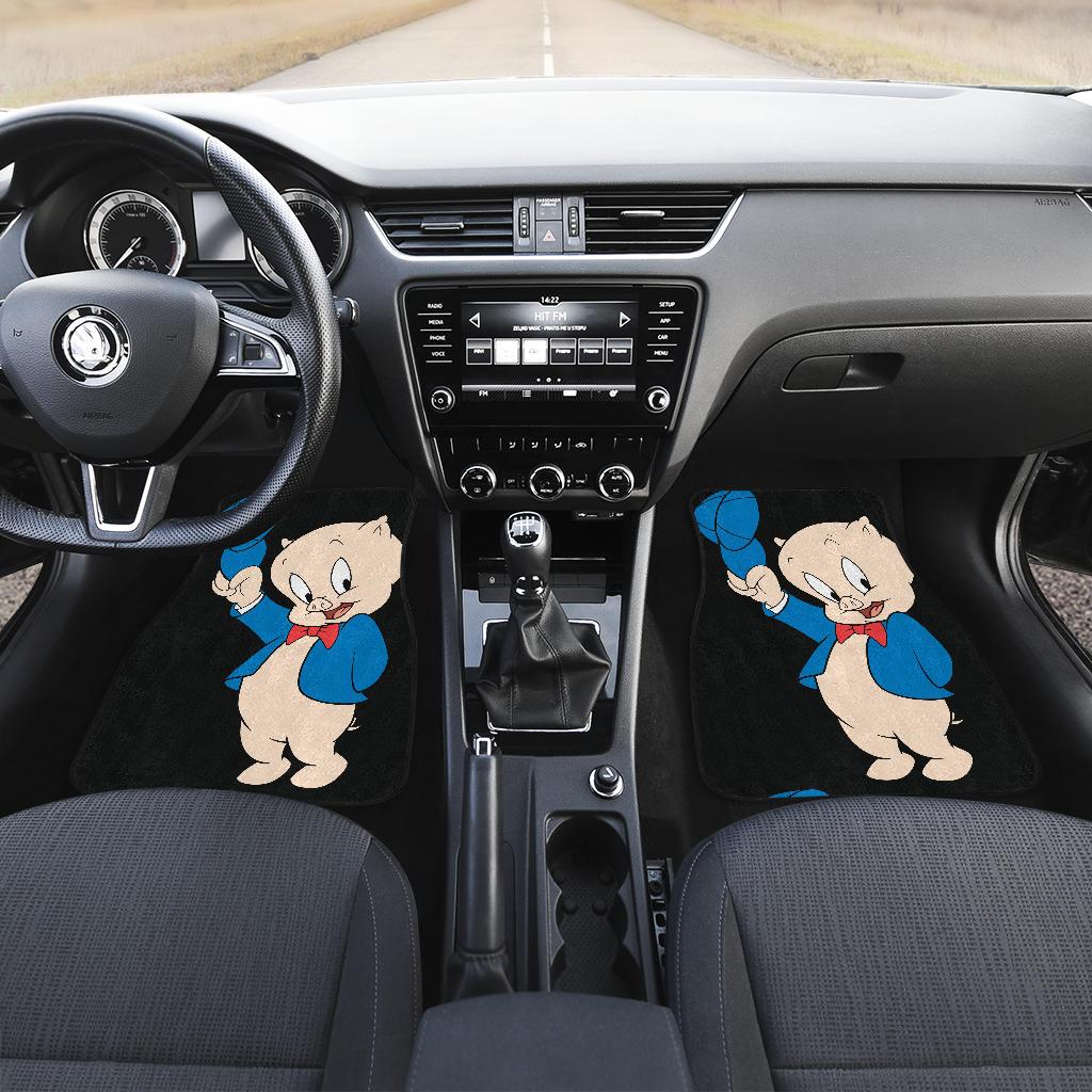 Porky-Pig-Front-And-Back-Car-Mats-2
