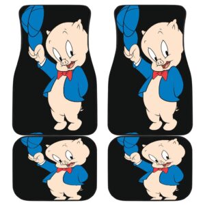 Porky Pig Front And Back Car Mats