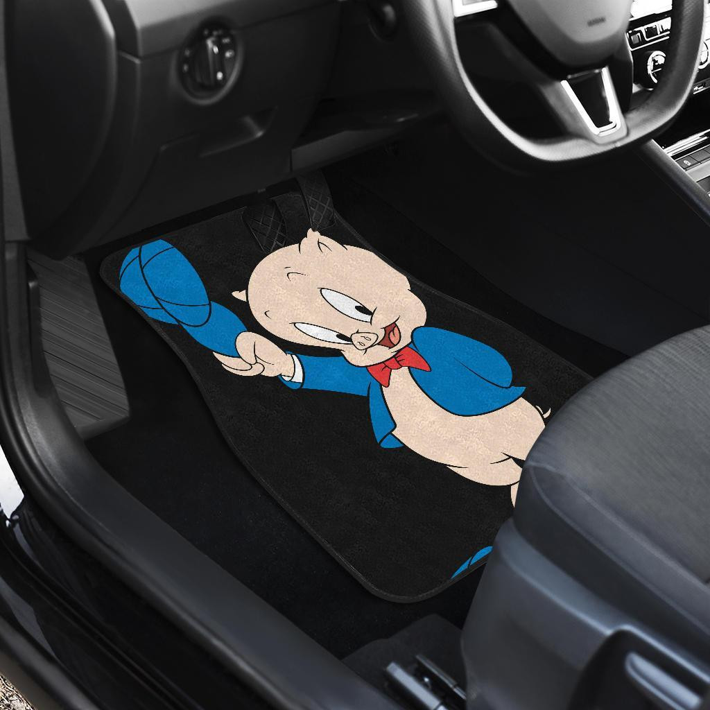 Porky-Pig-Funny-in-Black-theme-Car-Floor-Mats-191030-1