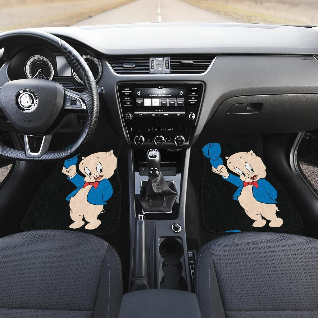 Porky-Pig-Funny-in-Black-theme-Car-Floor-Mats-191030-2