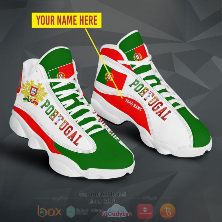 Portugal-Personalized-Air-Jordan-13-Shoes-1