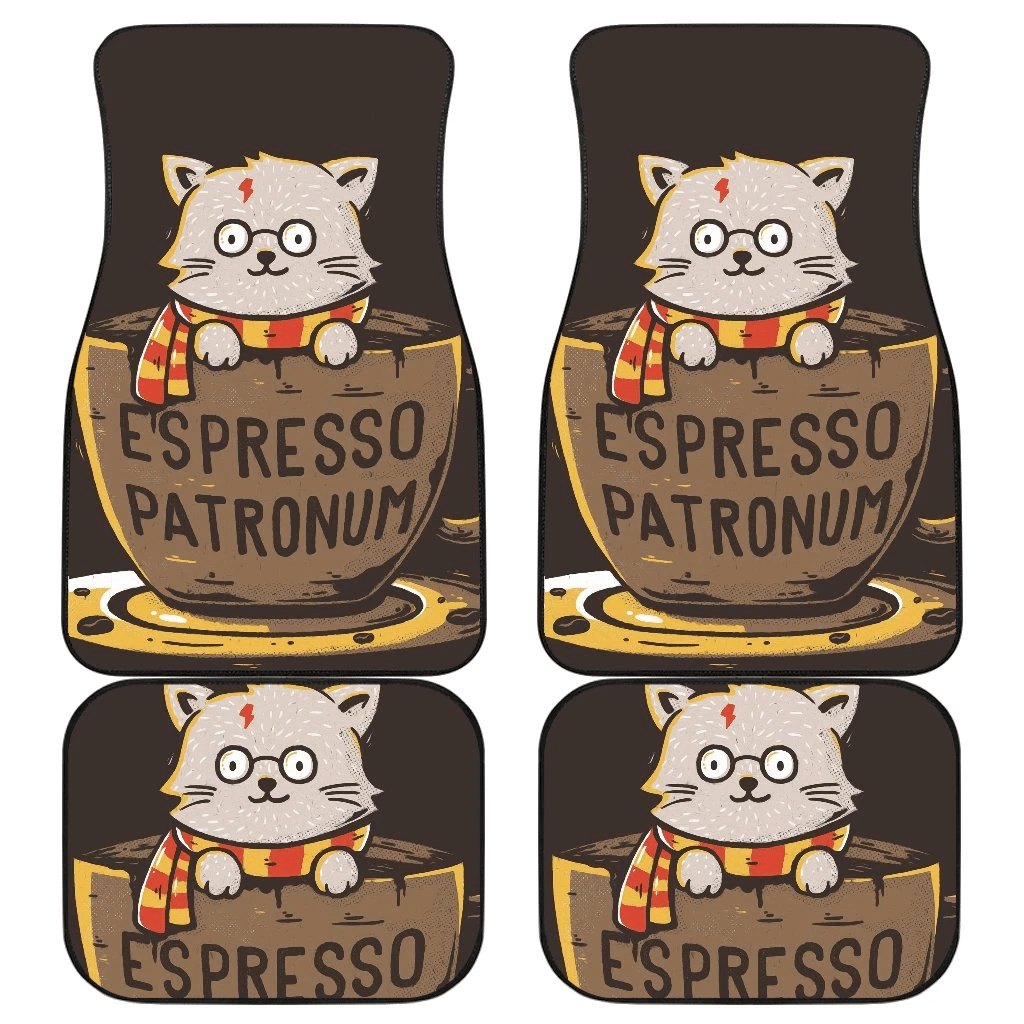 Potter E’spresso Patronum Harry Potter Car Floor Mats UBC031613 Potter E’spresso Patronum Harry Potter Car Floor Mats UBC031613