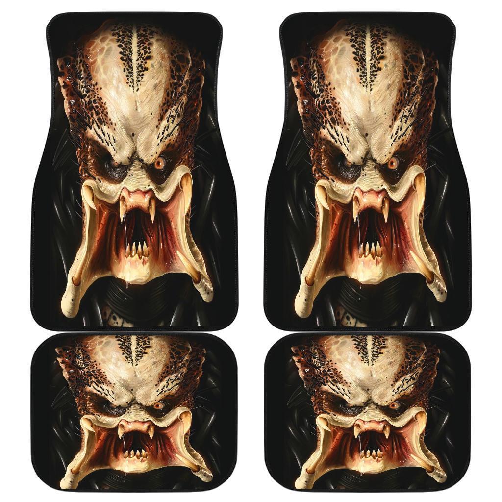 Predator Face Creepy Movies Car Floor Mats Predator Face Creepy Movies Car Floor Mats