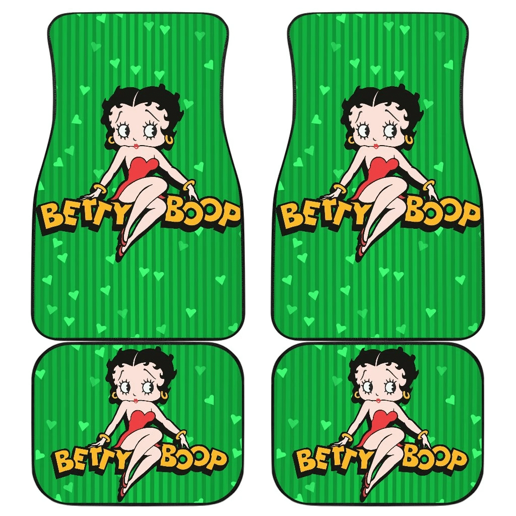 Pretty Betty Boop Cartoon Fan Gift Car Floor Mats H1225 Pretty Betty Boop Cartoon Fan Gift Car Floor Mats H1225