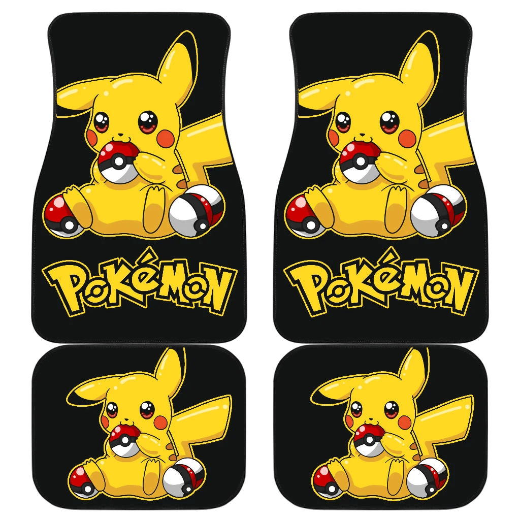 Pretty Pikachu Car Floor Mats Pokemon Anime Fan Gift H200221 Pretty Pikachu Car Floor Mats Pokemon Anime Fan Gift H200221
