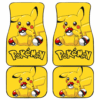 Pretty Pikachu Pokemon Anime Fan Gift Car Floor Mats H200221