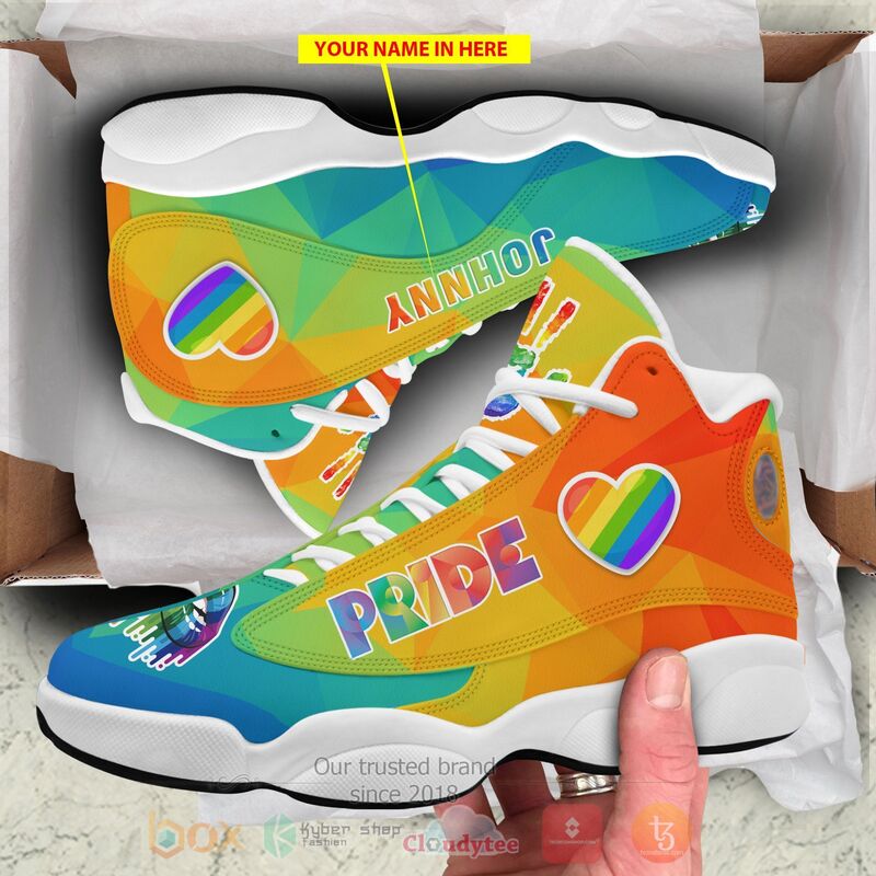 Pride Color Personalized Air Jordan 13 Shoes Pride Color Personalized Air Jordan 13 Shoes