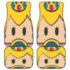 Princess Mario Face Car Floor Mats