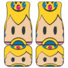 Princess Mario Face Car Floor Mats 191030
