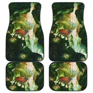 Princess Mononoke Art Draw Car Floor Mats 191030