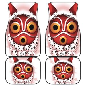 Princess Mononoke Front And Back Car Mats